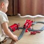 WOOPIE Pendolino Elektrinis Traukinio Rinkinys Ugniagesių Departamentui, 66vnt.