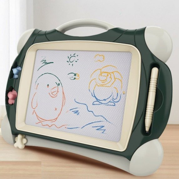 WOOPIE Magnetinis Spalvotas Markuoklis + 2 žalios antspaudų