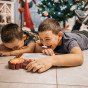 WOOPIE Magnetinis Žymeklio Lenta Spalvoti Antspaudai Burgundinės Spalvos