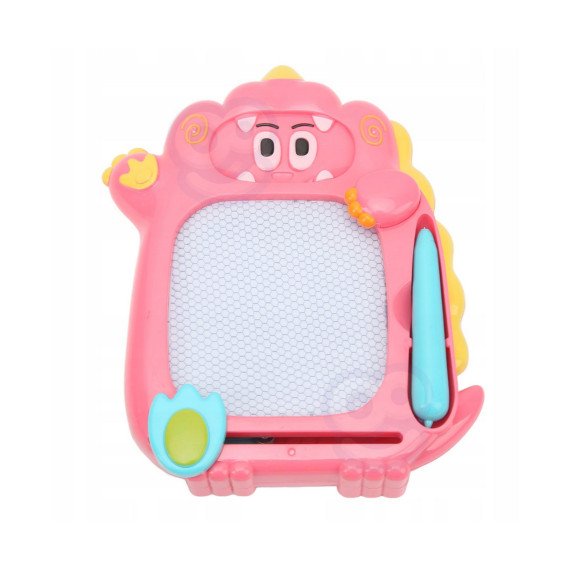 WOOPIE Znikopy magnetinis lenta 2in1 arkadinė žaidimų mašina Pinball Flipper rožinė