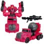 WOOPIE Transformuojantys Robotai 4-in-1 Mušamųjų Automobilių Rinkinys