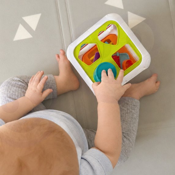 WOOPIE mokomasis kubas su rūšiavimo 4 į 1 formomis nuo 18 mėn.