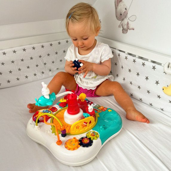 WOOPIE BABY 2-i-1 interaktyvus edukacinis stalas, Fortepijono garsai