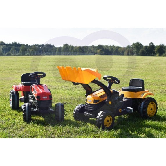 WOOPIE Farmer PowerTrac 6V akumuliatoriaus varomas traktorius
