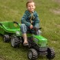 WOOPIE Didelis PowerTrac Pėdų Traktorius su XXL Puspriekabės