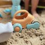 WO OPIE GREEN Smėlio žaidimų rinkinys su automobiliu, 10 gabalų, BIODAROMIJA ORGANINĖ MEDŽIAGA