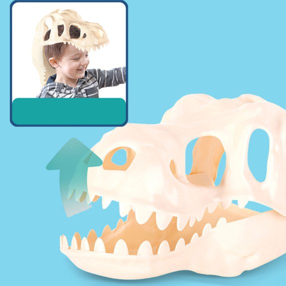 WOOPIE Dinozaurų smėlio rinkinys Kasinėjimas, 9 vnt.