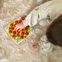 ŽALIASIS WOOPIE Atminties Medinis Edukacinis Atminties Žaidimas Liepaitės Puzzle