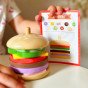WOOPIE GREEN Medinis Burgerių Restorano Puzzle Vaikams 15 Dalys FSC Sertifikuotas