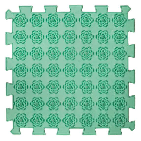 Taktilinis masažinis takelis Ortek „Puzzle Mix“ (8 vnt.)