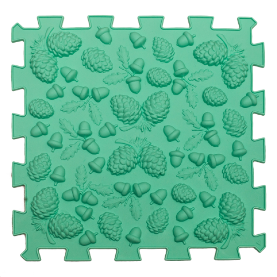 Taktilinis masažinis takelis Ortek „Puzzle Mix“ (8 vnt.)