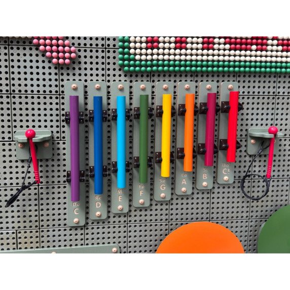 MASTERKIDZ Skambučių ksilofonas Muzikinis Instrumentas STEM Priedai