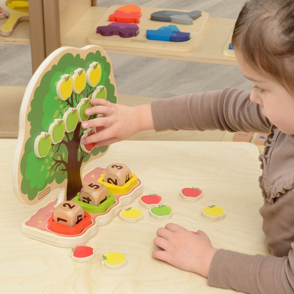 MASTERKIDZ Medinis Obuolių Medis - Skaičiavimo Mokymasis