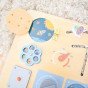 KOSMOSAS Montessori veiklų lenta