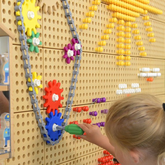 MASTERKIDZ Ratai Sukurkite savo mechanizmą - MOKSLO IR KŪRININGUMO Lentai STEM