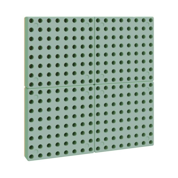 MASTERKIDZ STEAM Lauko edukacinė sienelė + Montavimo rėmas (40 X 40 cm)