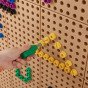 MASTERKIDZ Spalvotų STEAM lentos varžtų komplektas (512 vnt.)