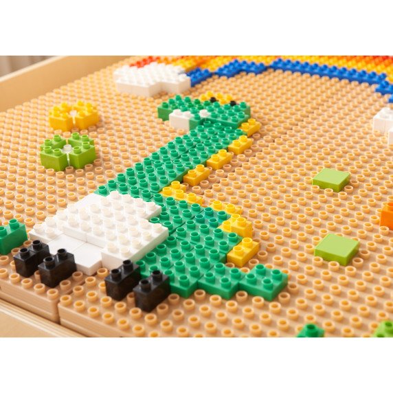 MASTERKIDZ STEM statybos blokų rinkinys 563 vnt. su skydeliais 4 vnt.