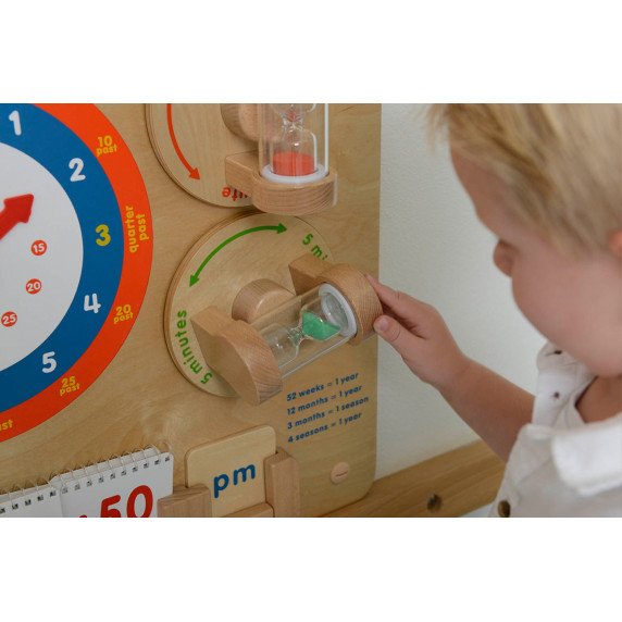 MASTERKIDZ Laikrodžio formavimo sieninis mokomasis lenta