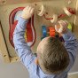 MASTERKIDZ Lavinamoji rankų miklumo - rišimo lenta