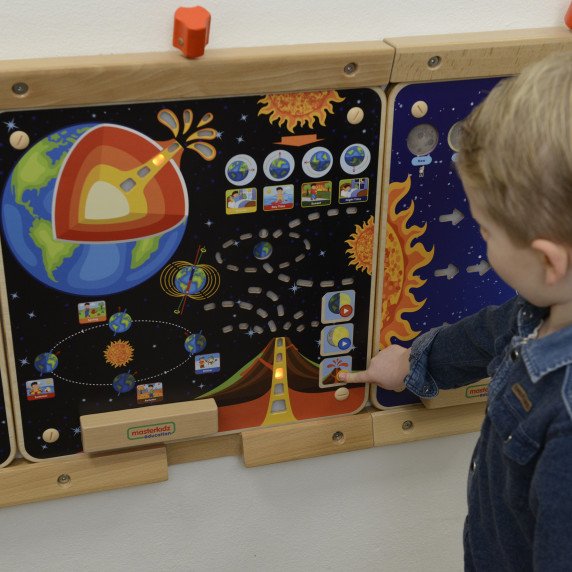MASTERKIDZ Žemės ir kosmoso pažinimo lenta