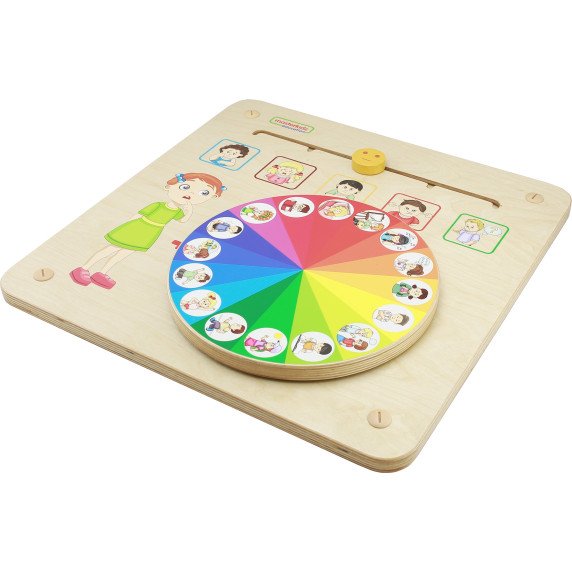 MASTERKIDZ Edukacinių lentų rinkinys - Traukinys (5 vnt.)