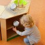 MASTERKIDZ Medinis kampinis virtuvės spintelė vaikams