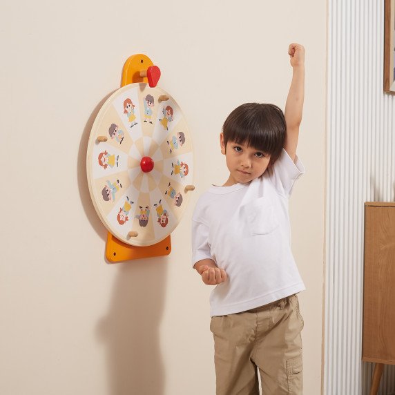 VIGA Sienos lentos Apskritimas Rodyti Emocijas FSC Montessori Sertifikatas