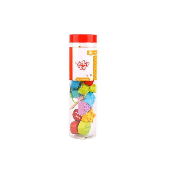 TOOKY TOY mediniai gijimo blokai 