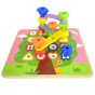 TOOKY TOY Daugiafunkcinė Lentos Rinkinys Su Spalvotais Varžtais Mokomosios Formos
