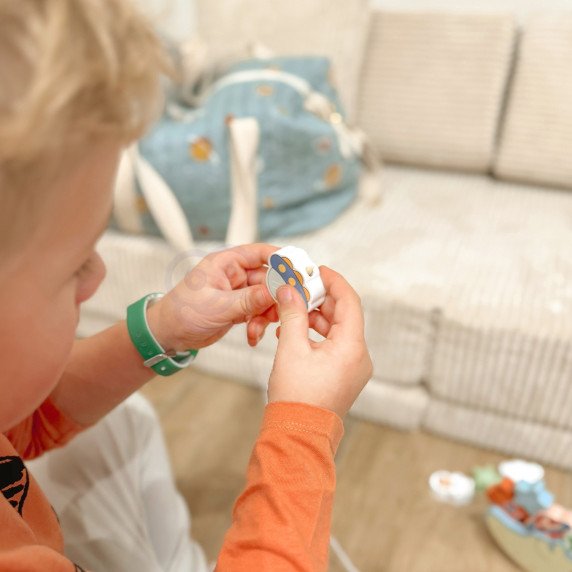 TOOKY TOY Kosminė Miego Mėnulis Balansavimo Medinis Įsimetimo Montesorio Kosmosas