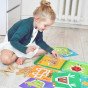 TOOKY TOY Mįslės Loginio Žaidimo Mįslės Magnetinės Kokybinės Plokštelės Vaikams 49 vnt.