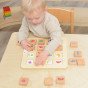 MASTERKIDZ Tamsiųjų formų atpažinimo žaidimas - poravimas - Montessori