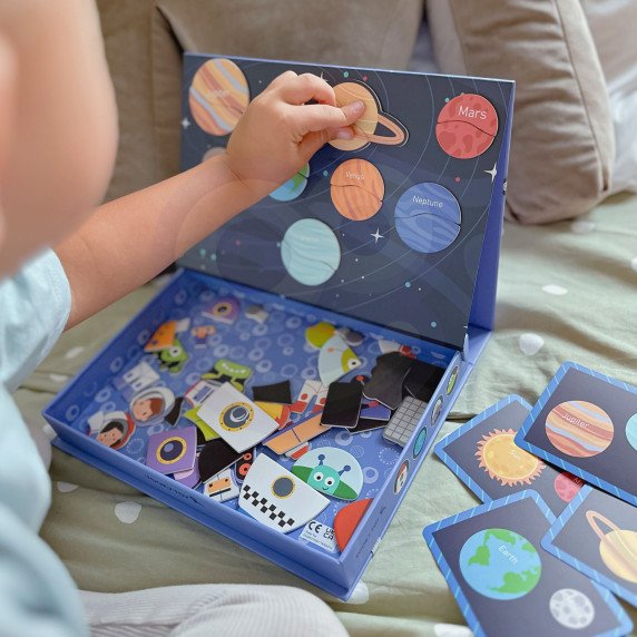TOOKY TOY Magnetinis galaktikos puzzle
