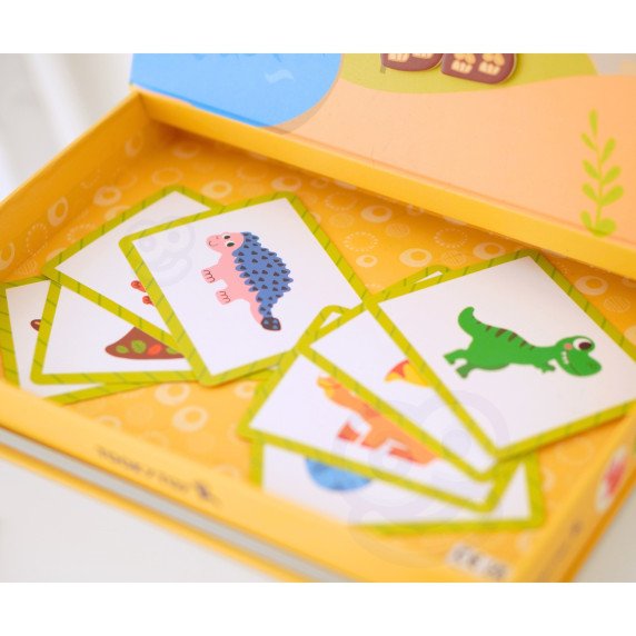 TOOKY TOY Magnetinis Puzzle Dinozaurų Puzzle