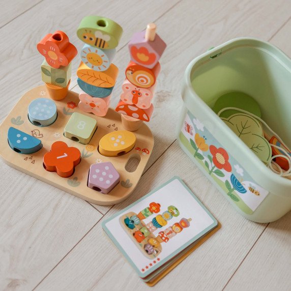 TOOKY TOY Mokomasis dėžutės rinkinys 5-in-1 Magiškas sodas Montessori