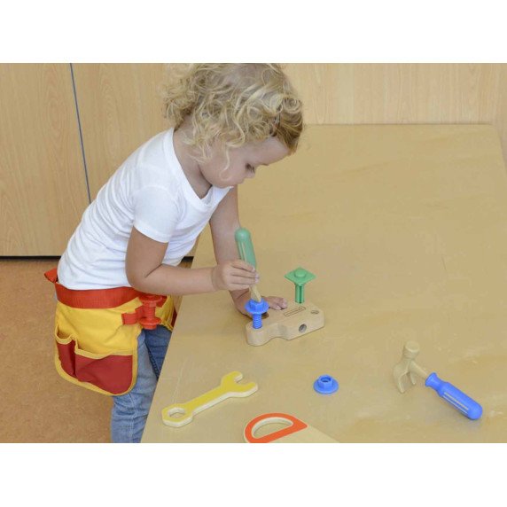 MASTERKIDZ Dirbininko įrankių diržas 12 vnt.