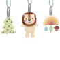 TOOKY TOY Kūdikio gimnastikos stovas su 3 minkštutėmis pakabučių