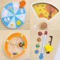Montessori ARKA sensorinė manipuliacinė sienelė