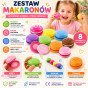 VIGA Mediniai sausainiai, spalvingi sausainiai, makarūnai, komplektas 8 vnt.