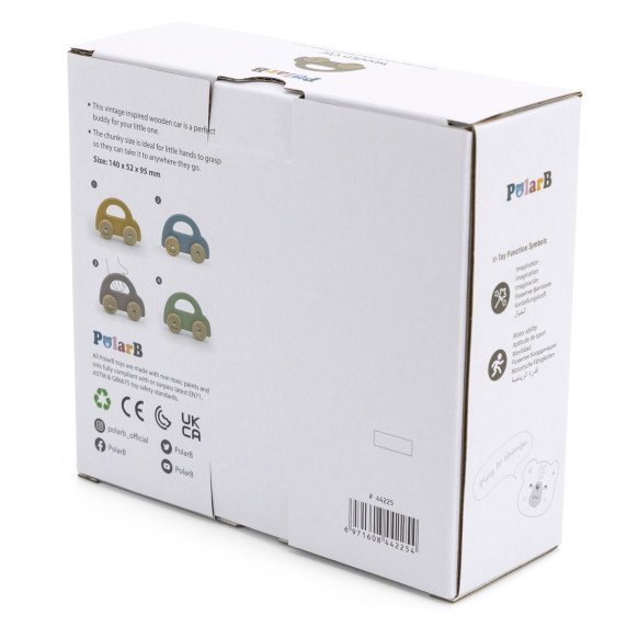 VIGA PolarB Medinis Stumdomas Automobilis Ruda