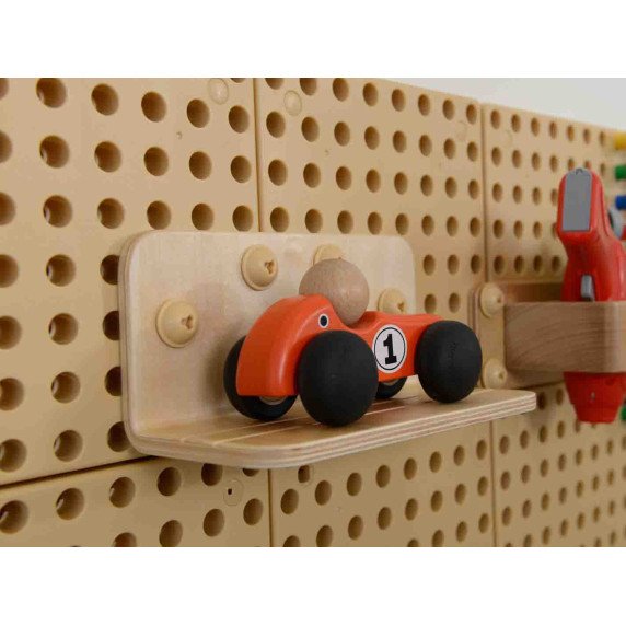 MASTERKIDZ Priedų lentyna 20 cm - STEM Mokslinių tyrimų ir kūrybiškumo lentelė