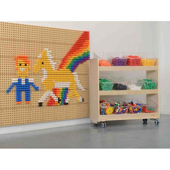MASTERKIDZ Ratu ant lentynos - 3 lentynos STEM lento priedams