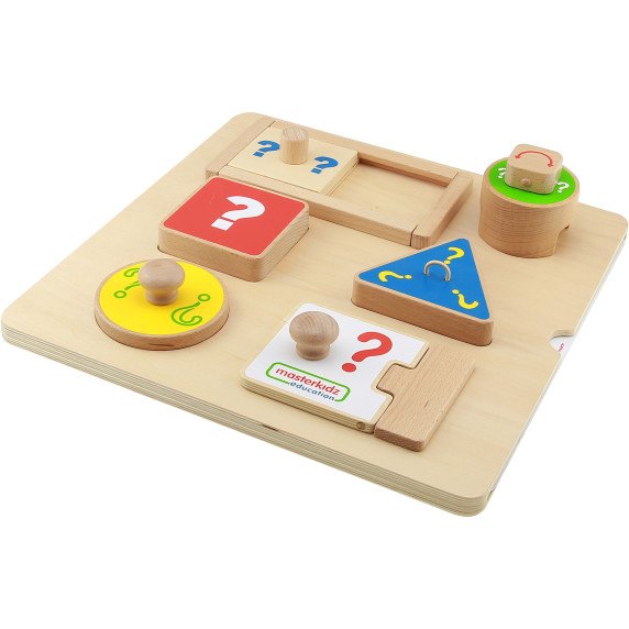 MASTERKIDZ Edukacinė lenta Atminties mokymosi Montessori