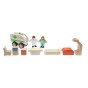 MASTERKIDZ Mini Ligoninės Medinis Modelis Rinkinys