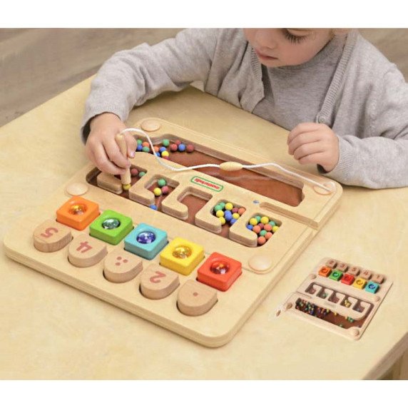 MASTERKIDZ Montessori Skaičiavimo lavinimo labirintas