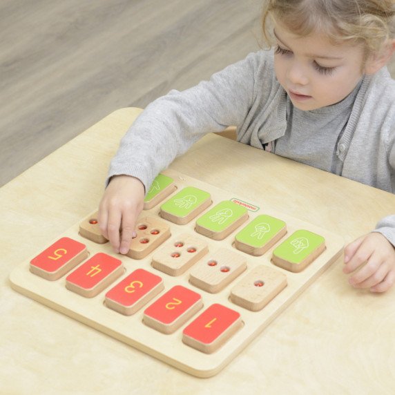 MASTERKIDZ Montessori Skaitymo Bylaudoku Lentelė