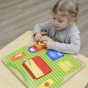 MASTERKIDZ Edukacinė lentelė įgūdžių mokymui Montessori drabužiai