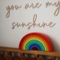 TOOKY TOY Medinis galvosūkis Montessori Vaivorykštė