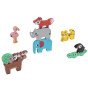 TOOKY TOY Mediniai Kubeliai Puzzle Gyvūnai Montessori 9 vnt.